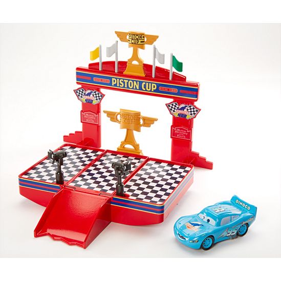 Disney Pixar Cars Wheel Action Drivers Coffret de jeu Course et victoire