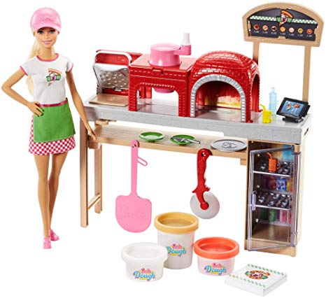 Poupée et coffret de jeu Barbie Chef Pizzaiolo
