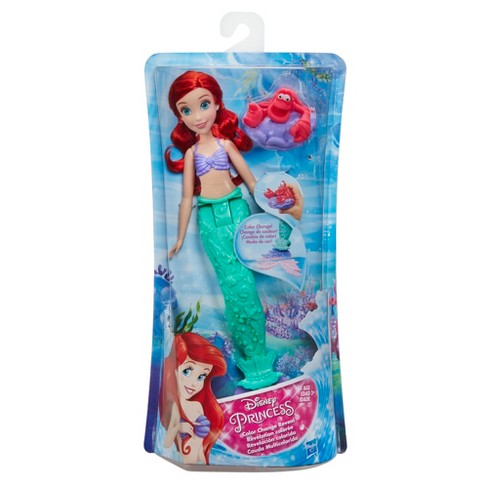 Le changement de couleur des princesses Disney révèle Ariel