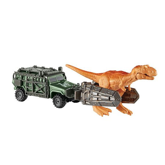 Matchbox Jurassic World Dino Transporters Tyranno-Hauler Véhicule et figurine