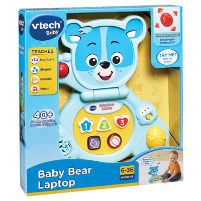 Ordinateur portable bébé-bébé ours de VTech