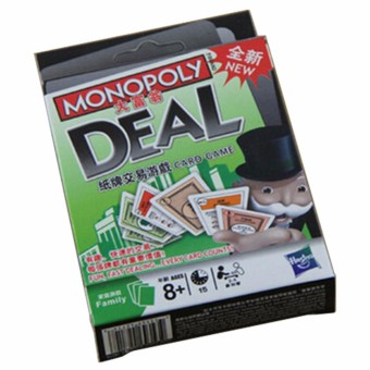 Ensemble de nouveaux jeux de cartes Uno et Monopoly Deal