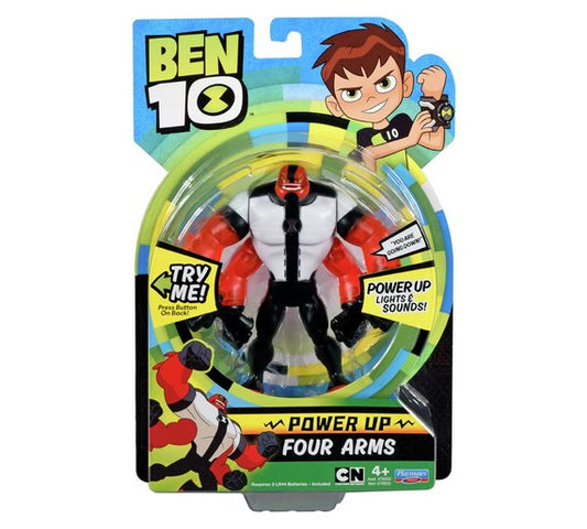 Figurines Deluxe Power Up Ben 10 6" - Quatre bras