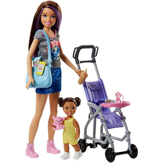 Barbie Skipper Babysitters Inc. Poupée et coffret de jeu