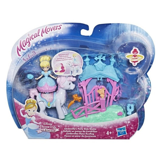 Disney Princess Little Kingdom Magical Movers Pony Ride Cendrillon's Stable Playset